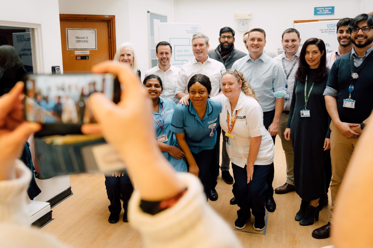 Our doctors and nurses are heroes. Labour will train a new generation of them so we get waiting times down.

After 12 years of the Tories it’s time to put the NHS first, not the non-doms.