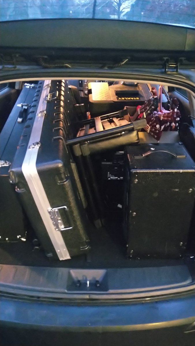 Managed to get everything over to <a href="/Chadsgrove/">Chadsgrove School</a> for tomorrow's concert. We're looking forward to it! #christmas #musiced