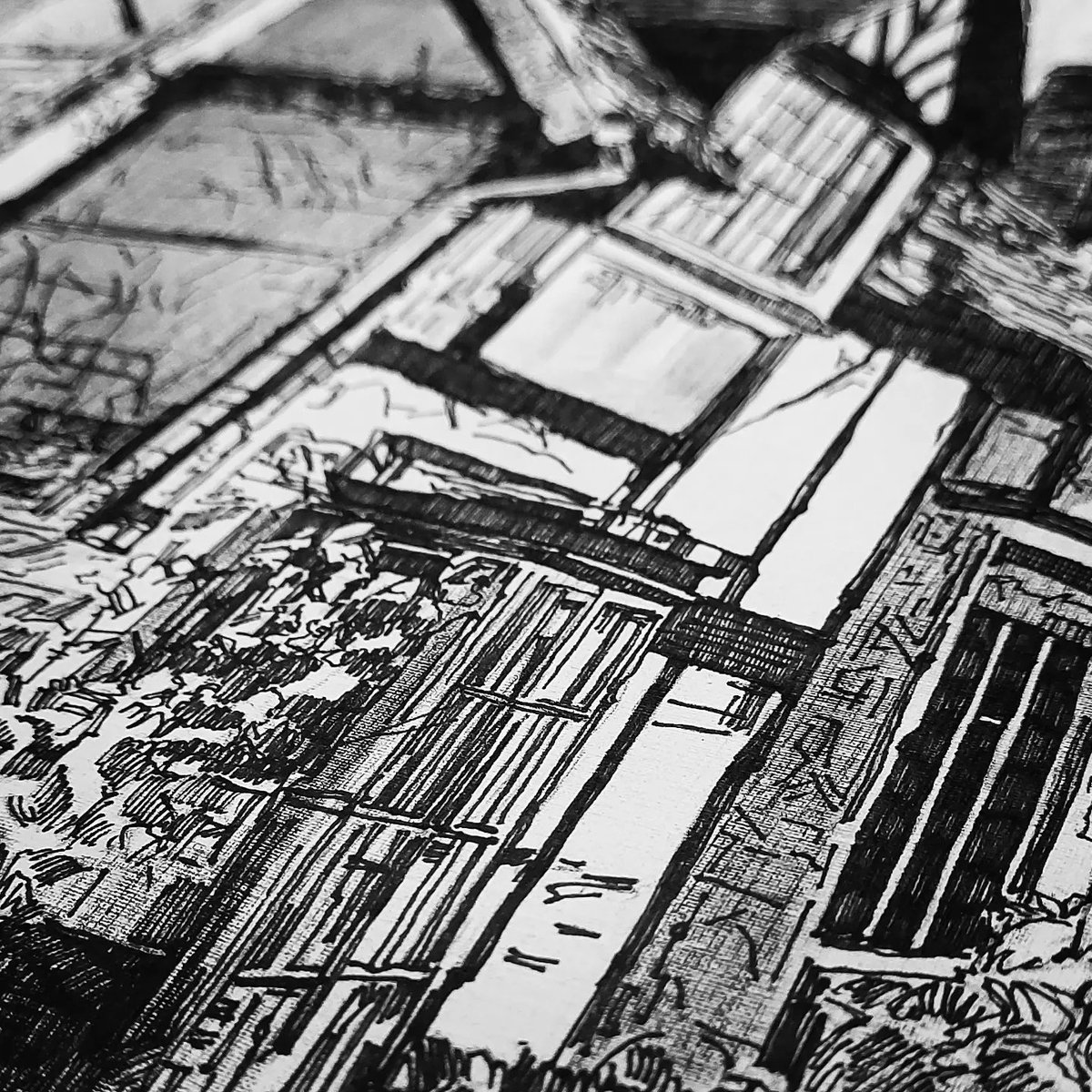 AlexKlaudi's tweet photo. Sketches of England. Part 16
#sketch #illustration #sketchbook #sketching #graphic #monochrome #art #artist #artwork #draw #drawing #insta_bw #blackandwhite #instaart #artklaudi #brest #belarus #брест #беларусь #ink #architecture #oldtown #england #britain #instabelarus https://t.co/ivT8aymp8o
