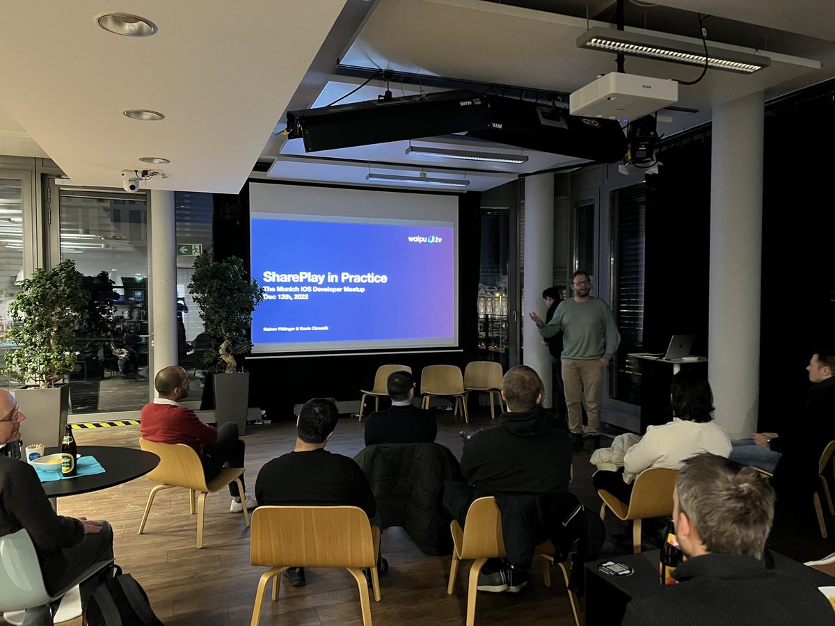 iOS Munich Meetup tweet media