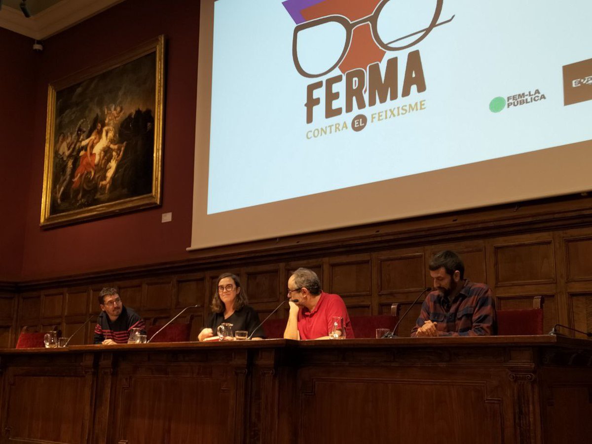 📍Som presents a la taula rodona sobre LA PROTECCIÓ JUDICIAL A L'EXTREMA DRETA organitzada pel <a href="/GSEulalia/">Ferma contra el feixisme</a>

✊🏽 Tot el nostre suport a <a href="/aramateix/">Eulàlia Reguant Cura</a> i <a href="/antoniobanos_/">Antonio Baños</a> . Avui i sempre amb qui planta cara al feixisme!