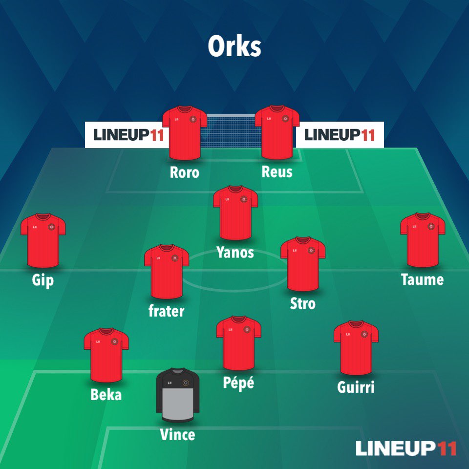 orKs GP #E-Foot (@orksgp_fifa) on Twitter photo ⚽️𝗚𝗢𝗟𝗗 𝗖𝗛𝗔𝗠𝗣𝗜𝗢𝗡𝗦⚽️
Une composition d'équipe bien verrouillée pour une soirée d'anthologie en Gold Champions <a href="/eSportFA_FR/">ESPORT FOR ASSOCIATIONS</a> ! 🙌
➡️Quarts de finale à 21h40 🆚 @UsmecByMgt !
Nos joueurs sont chauds et on va tout donner pour passer en 1/2 ! #WeAreHorde🔴⚫️ ⚽️𝗚𝗢𝗟𝗗 𝗖𝗛𝗔𝗠𝗣𝗜𝗢𝗡𝗦⚽️
Une composition d'équipe bien verrouillée pour une soirée d'anthologie en Gold Champions <a href="/eSportFA_FR/">ESPORT FOR ASSOCIATIONS</a> ! 🙌
➡️Quarts de finale à 21h40 🆚 @UsmecByMgt !
Nos joueurs sont chauds et on va tout donner pour passer en 1/2 ! #WeAreHorde🔴⚫️