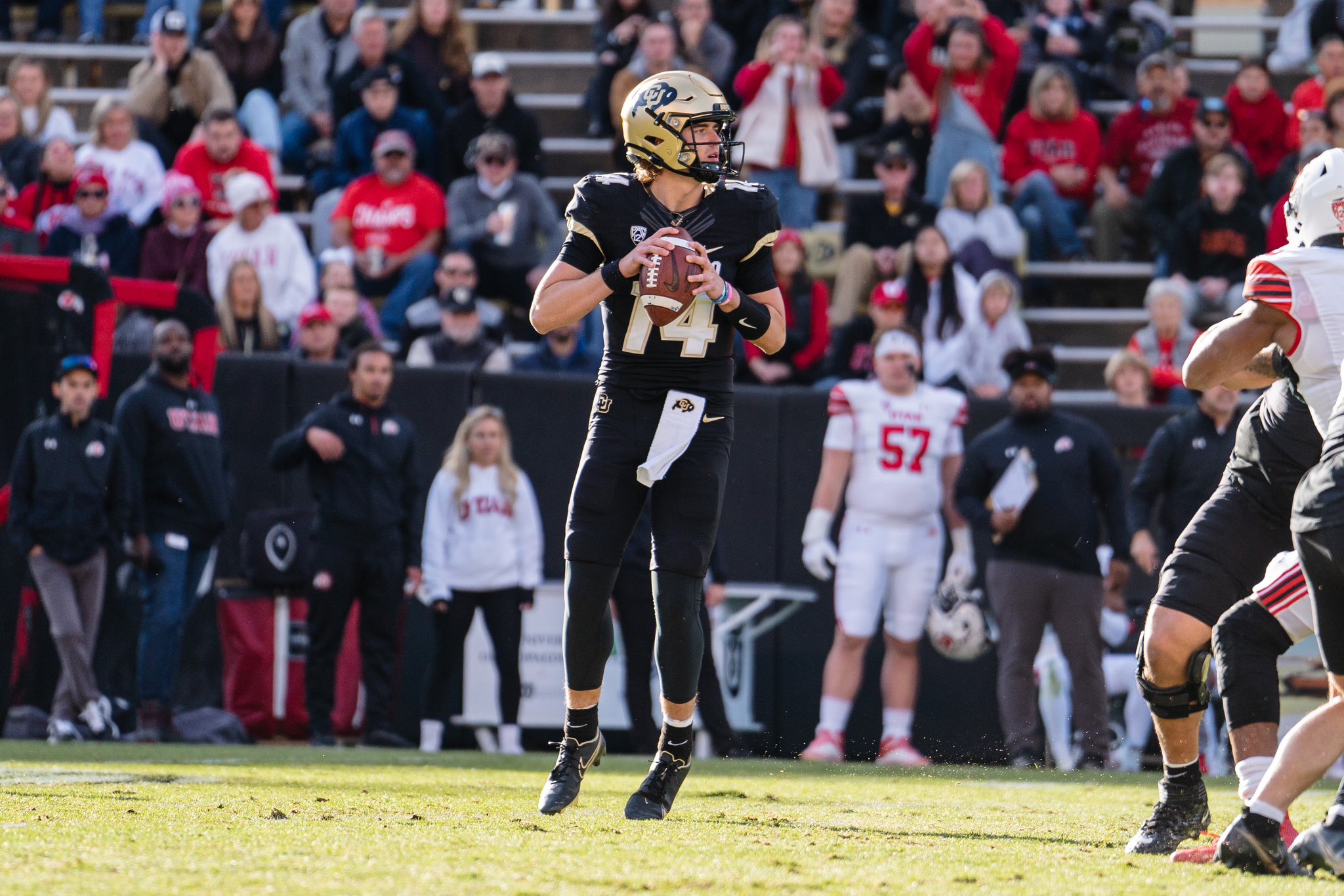 CU Buffs walk-on Michael Harrison has quickly gone from reserve