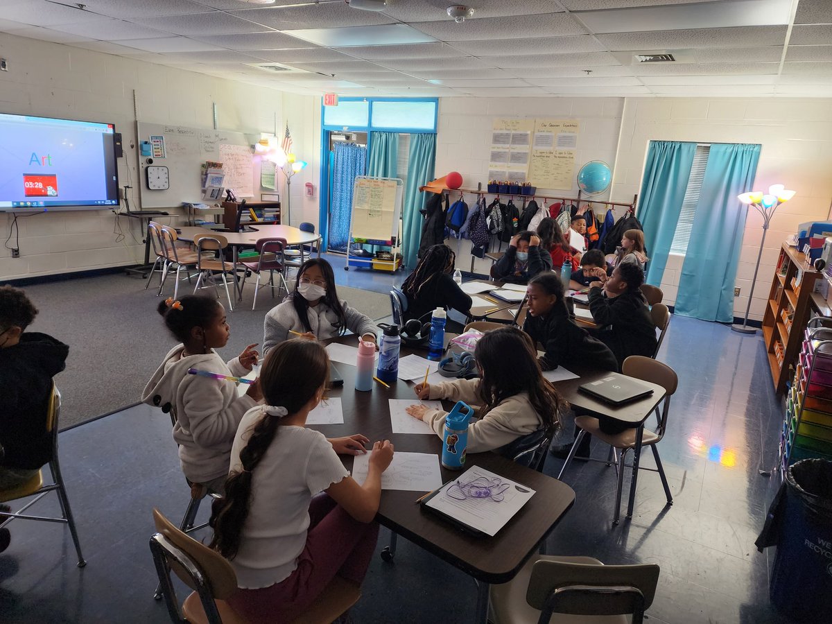 Mrs_Moore_fcps's tweet image. SIOP. Sharing our ideas of what ART means to us. Introduction to the next module! #FCPSVanguard #SIOP #MoESGators #Collaboration #Respectful