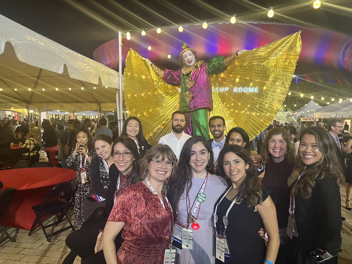 Good times with the Trainee Council at the President’s Reception #ashtrainee #nola #ash2022 #superdome