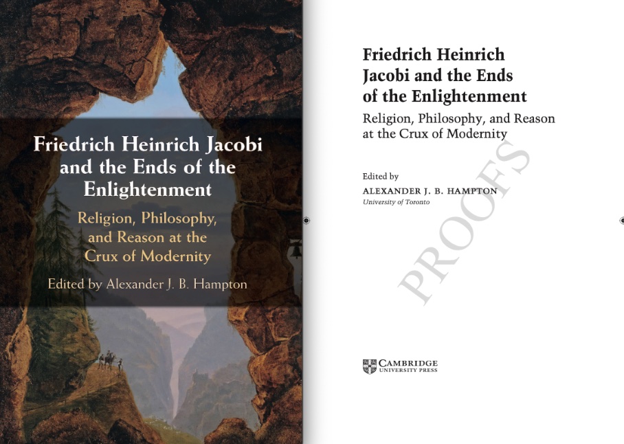 Final proofs for ‘Friedrich Heinrich #Jacobi and the Ends of the #Enlightenment: #Religion, #Philosophy, and #Reason at the Crux of #Modernity’. Available from @CambridgeUP in February 2023. More info: ajbhampton.com/jacobi @CambUP_Religion @UofTReligion @McGill_SRS