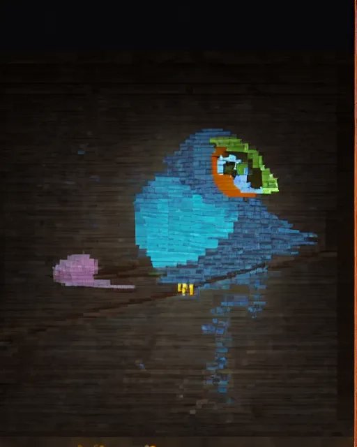 jons_nft's tweet image. The bird sings a song of the future of pixelated progress. #WhispersMainframe 
@NeoTokyoCode

 #codebreaker #uploadcircuit