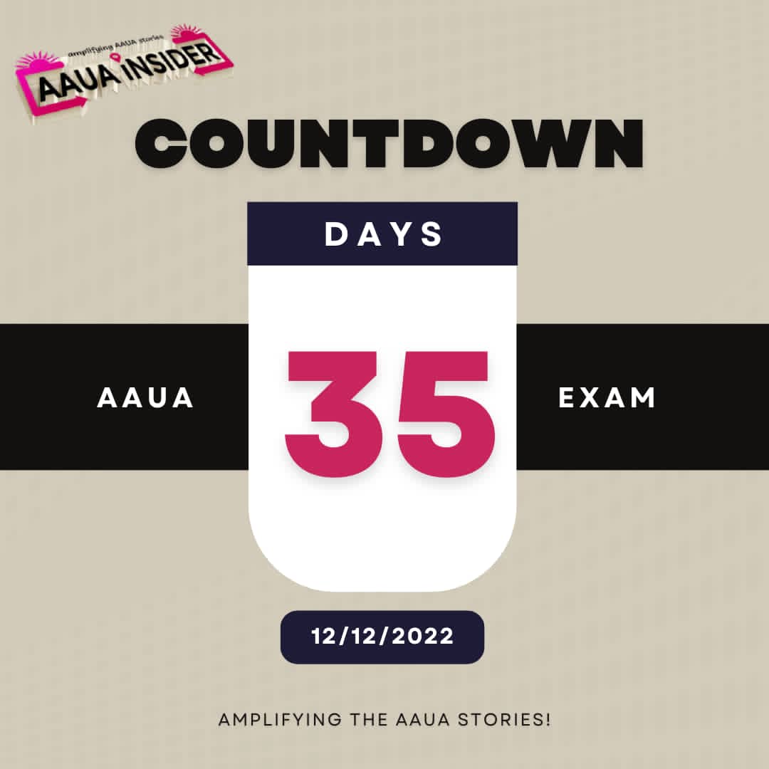 Dearest AAUAITES

Burn the candles now,as exam is fast approaching 

SECOND SEMESTER EXAM COUNTDOWN

35 DAYS TO GO