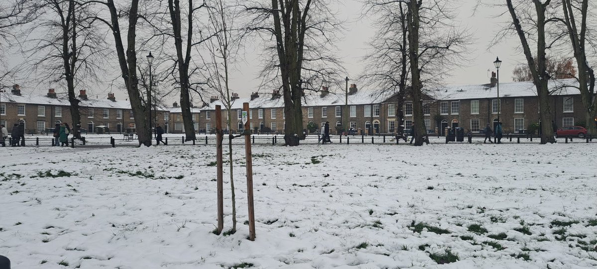 Snowy Cambridge #Cambridge #snow #December #winter #christmas
