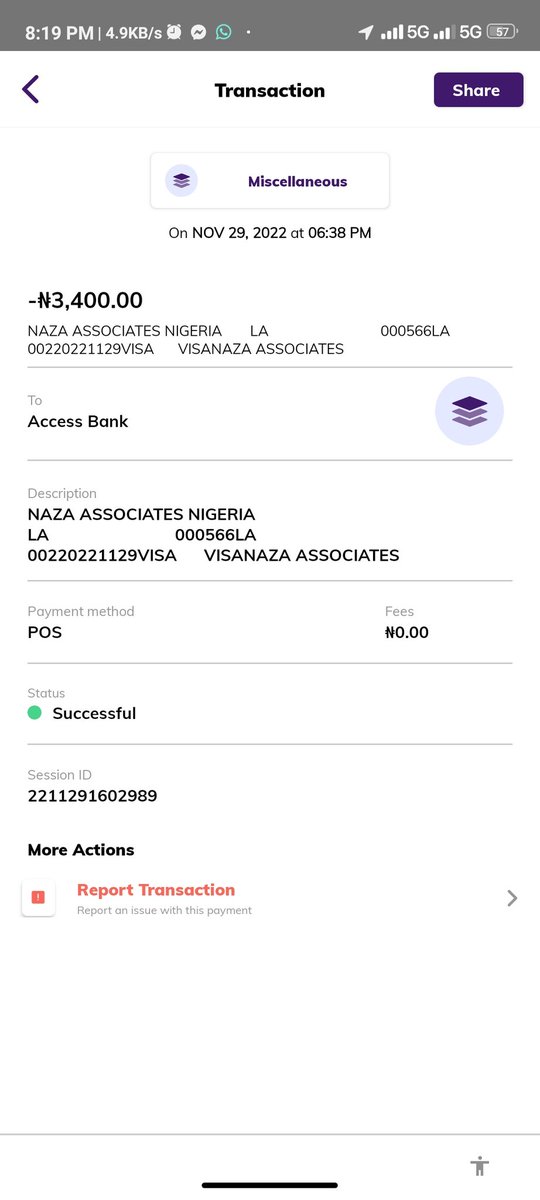 _Stando_'s tweet image. I was debited since 29/11/22 for a failed POS transaction. I mailed @kudahelp_ng abt this. Its been 13 days now, i haven't received any feedback nor has my money been reversed. Pls @cenbank. Kindly look into this matter as Kuda bank has refused 2 do the needful. Thanks
@joinkuda