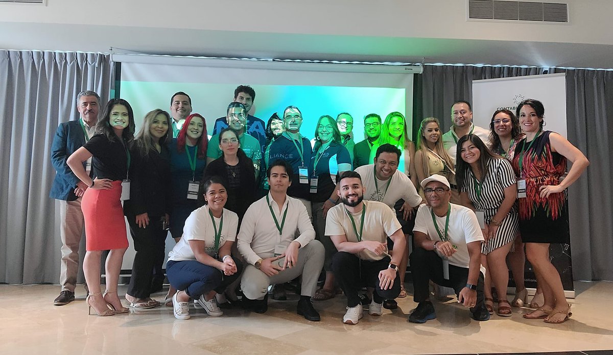 Asi concluimos el primer día de #contabicon22 ¡GRACIAS A TODOS! Day #1 complete!!!