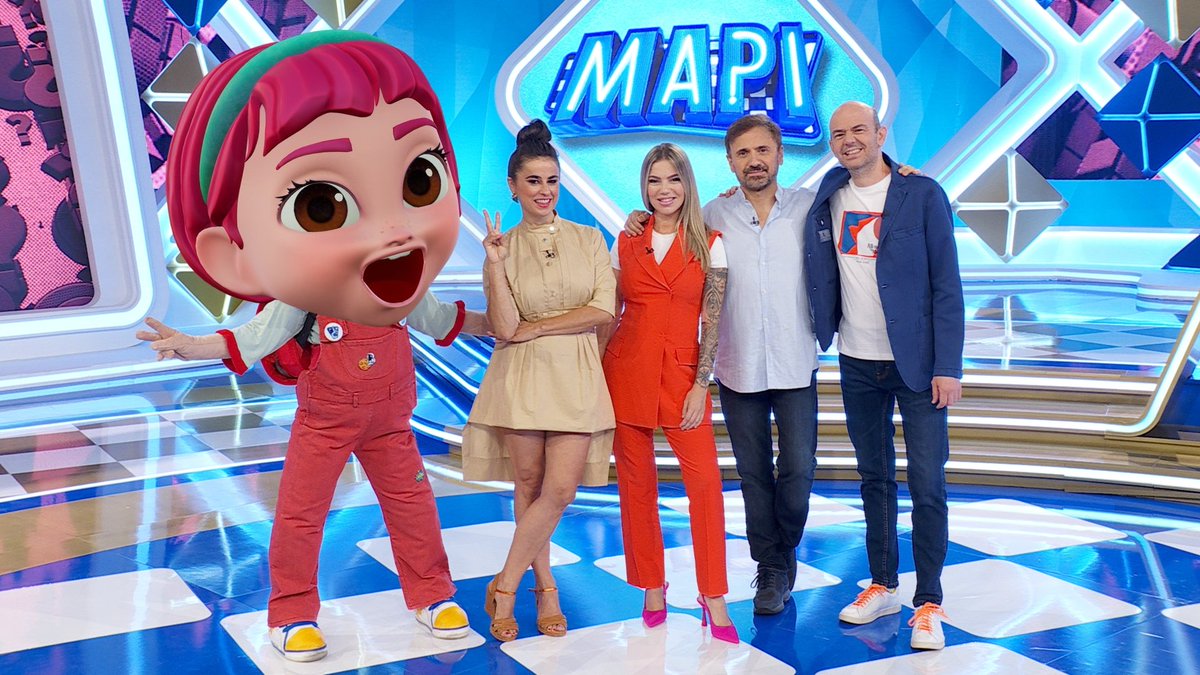 MapiClub's tweet photo. ¡@ineslamaga, @mariaisabelAMQS y @JoseMotatv serán los concursantes de @MapiTVE hoy!

En Clan a las 22:12 🕙
#MapiRTVE57 https://t.co/VzgUkz0HdQ