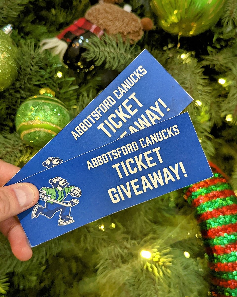 DeadFrogBrewery's tweet photo. 🎉ABBOTSFORD CANUCKS GIVEAWAY!🎉 // WIN 2 @abbycanucks TICKETS TUESDAY DEC 20! 🏒 

Here’s how to enter:
🏒 Follow @DeadFrogBrewery 
🏒 Like and Retweet this post 
🏒 Bonus entries: Like/Comment/Share our IG &amp; FB posts

*Miust be 19+
*Winner announced Dec. 16.

Let’s go Canucks! https://t.co/CoTCdK8ufM