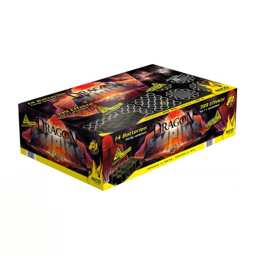 Pyrodoctor_shop's tweet photo. 🌟 Die Dragon Empire Verbundbatterie erzeugt leuchtende Sterne aller Art. Bei uns erhältlich für 130,00 Euro: https://t.co/HdAG1ve2G5 #feuerwerk #verbundfeuerwerk #feuerwersbatterie #batteriefeuierwerk #vuurwerk #vuurwerkduitsland #vuurwerkkopen #pyrodoctor https://t.co/H4iRbMmI8i