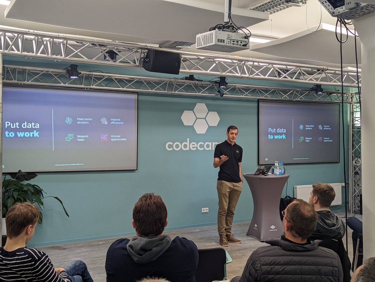The December meetup of #AWS User Group Nürnberg features a recap of <a href="/AWSreInvent/">AWS re:Invent</a> by <a href="/jo_aumann/">aui</a> and <a href="/ovihutu/">Ovidiu Hutuleac</a> from <a href="/AWS_DACH/">Amazon Web Services DACH</a> with beer and pizza at <a href="/codecamp_n/">CodeCamp:N</a>.
meetup.com/nurnberg-aws-u…