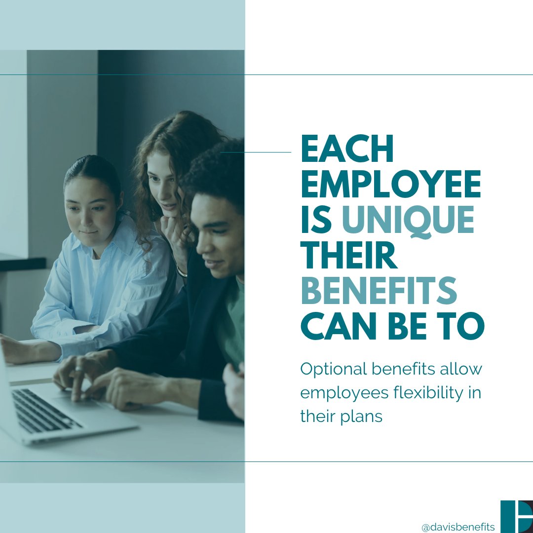 DavisBenefits's tweet photo. #Benefitplandesigns are made for the average employee, but no one is average. Employees have unique needs regarding their #employeebenefits. #Flexiblebenefitplans empower employees to personalize their #benefits, providing more comprehensive coverage. https://t.co/rTx5SJRT9b