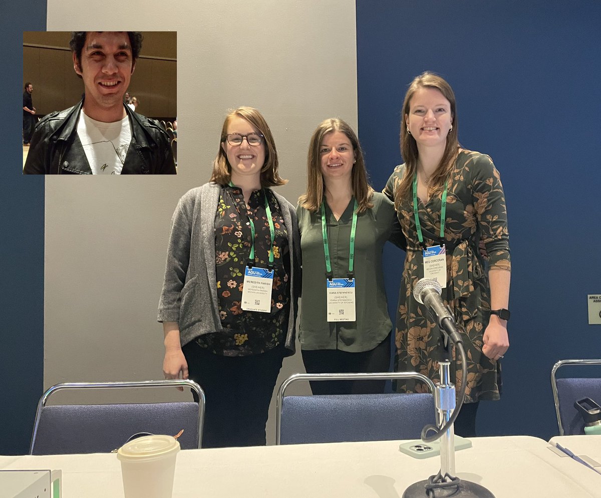 Had a great time chairing the organic biomarker session for the first time <a href="/theAGU/">AGU (American Geophysical Union)</a>! Many thanks to my amazing co-chairs who helped put everything together! @TerribleLagarto @meredith_parish  <a href="/megcorc15/">Meg Corcoran</a>