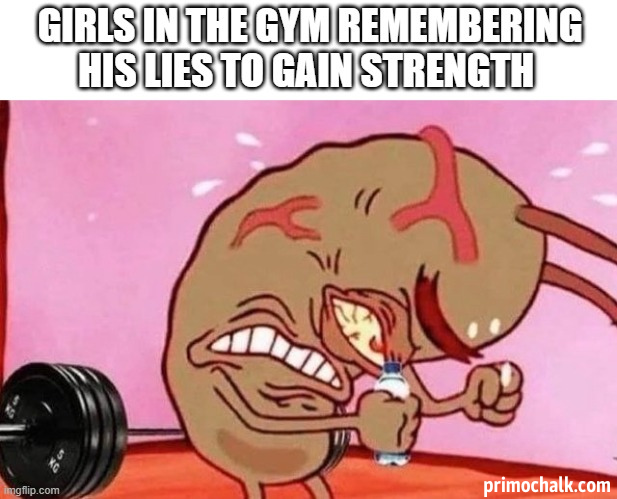Tips &amp; Tricks: Write down the list of lies and check them off for each set 💯 Theraputic closure and gains - You're welcome

#monday #memes #gym #humor #strengthtraining #chalk #grip #lifting #workout #gains