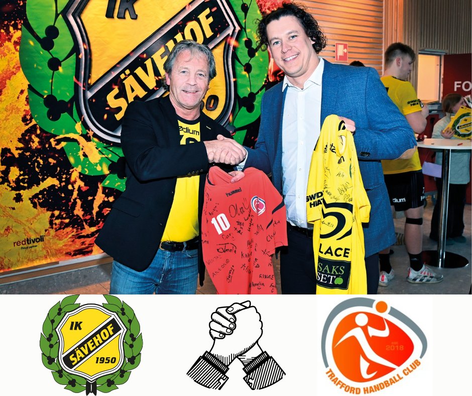 TraffordHb's tweet photo. We are excited to announce that a group of representatives from the Trafford Handball Club has gone to Sweden to attend workshops and learn from IK Savehof, one of the biggest clubs in the handball world. https://t.co/i6vOc6iNb6