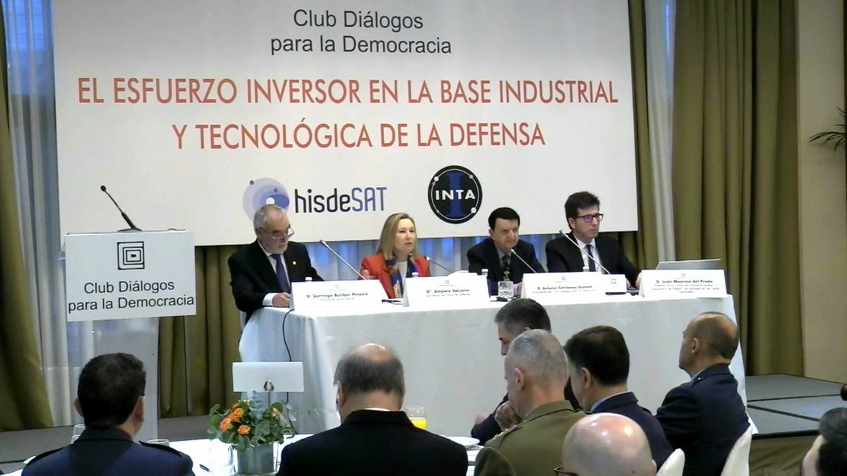 KalmaTV's tweet photo. Desayuno Informativo emitido en #directo #LiveStreaming #LiveStream #streaming EL ESFUERZO INVERSOR EN LA BASE INDUSTRIAL
Y TECNOLÓGICA DE LA DEFENSA por cortesía de #DiálogosDemocracia https://t.co/4h983JjZpF