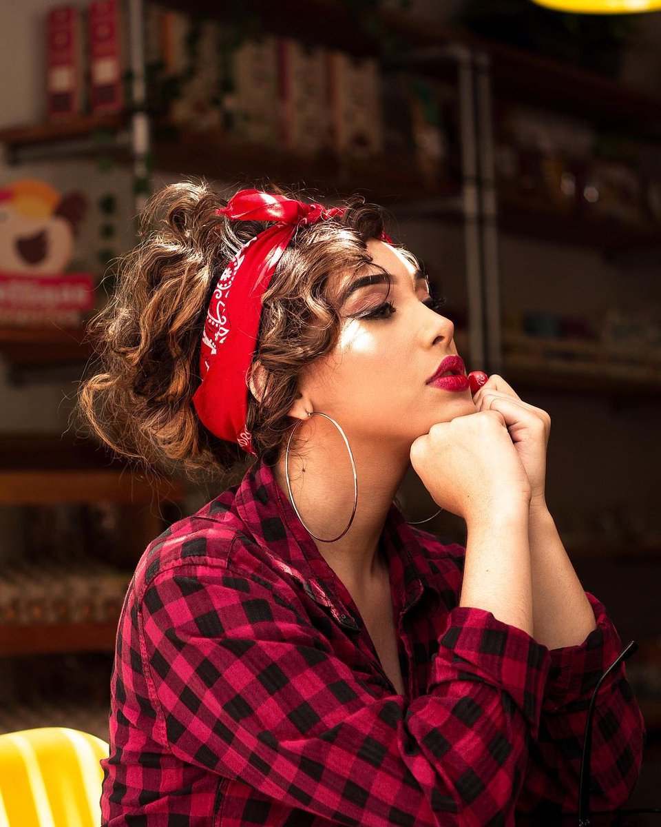 CharlotteJamesD's tweet photo. What do you think?💗

#ootd #red #curlyhair #curly https://t.co/KkAaRF8gMU