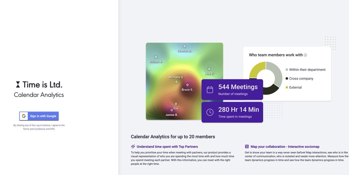 timeisltd's tweet photo. @PavePrevention 🔥 Yes, and saving time can do wonders for empowering employees - and improving the bottom line. Check out our free Calendar Analytics feature to start getting insights into #timemanagement and #productivity https://t.co/OaXj0s00Ec https://t.co/BtLqt4NwWg