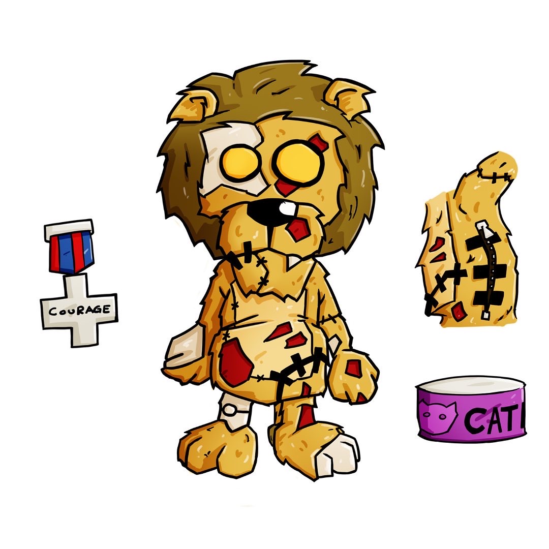 Animazombs's tweet photo. Here’s another that didn’t make it to samples - the potential 5th in the Savannah series! He came with all the standard tropes, but I wasn’t happy enough with him to progress
#animazombs #prototype #production #productiondrawing #zombies #lion #courage #concept #design #animation https://t.co/oPW9WGvqDP