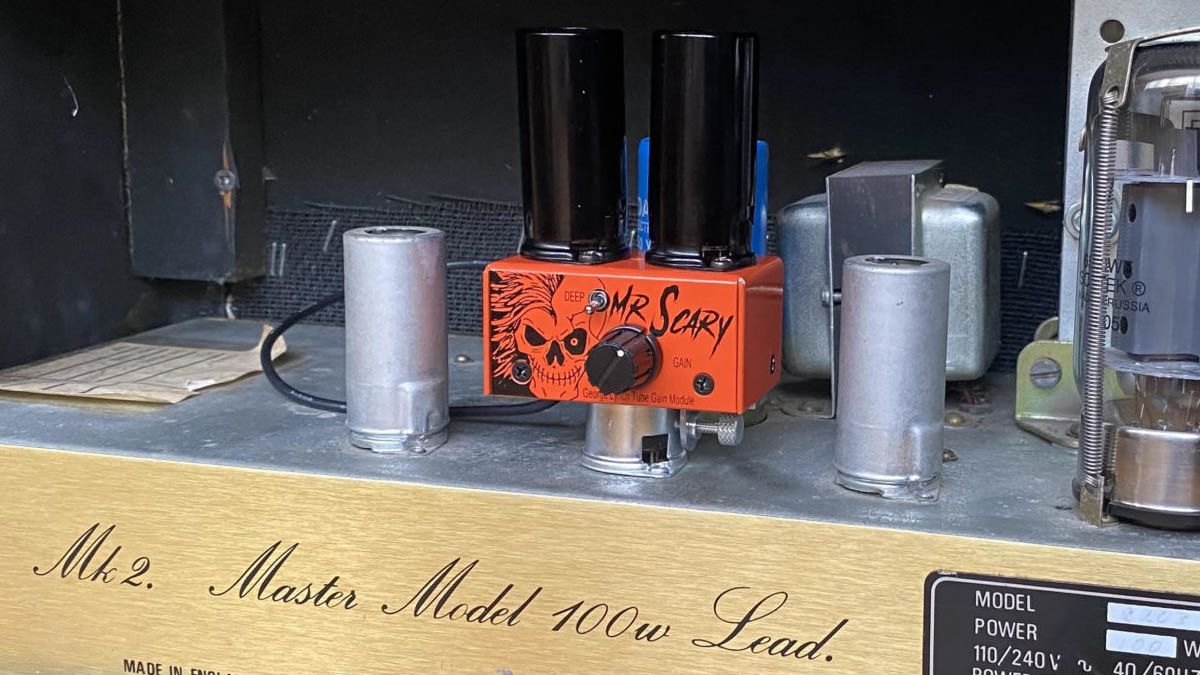 Give your Marshall a low-intervention high-gain mod courtesy of George Lynch and Legendary Tones’ Mr Scary Mod trib.al/E9AJ4la