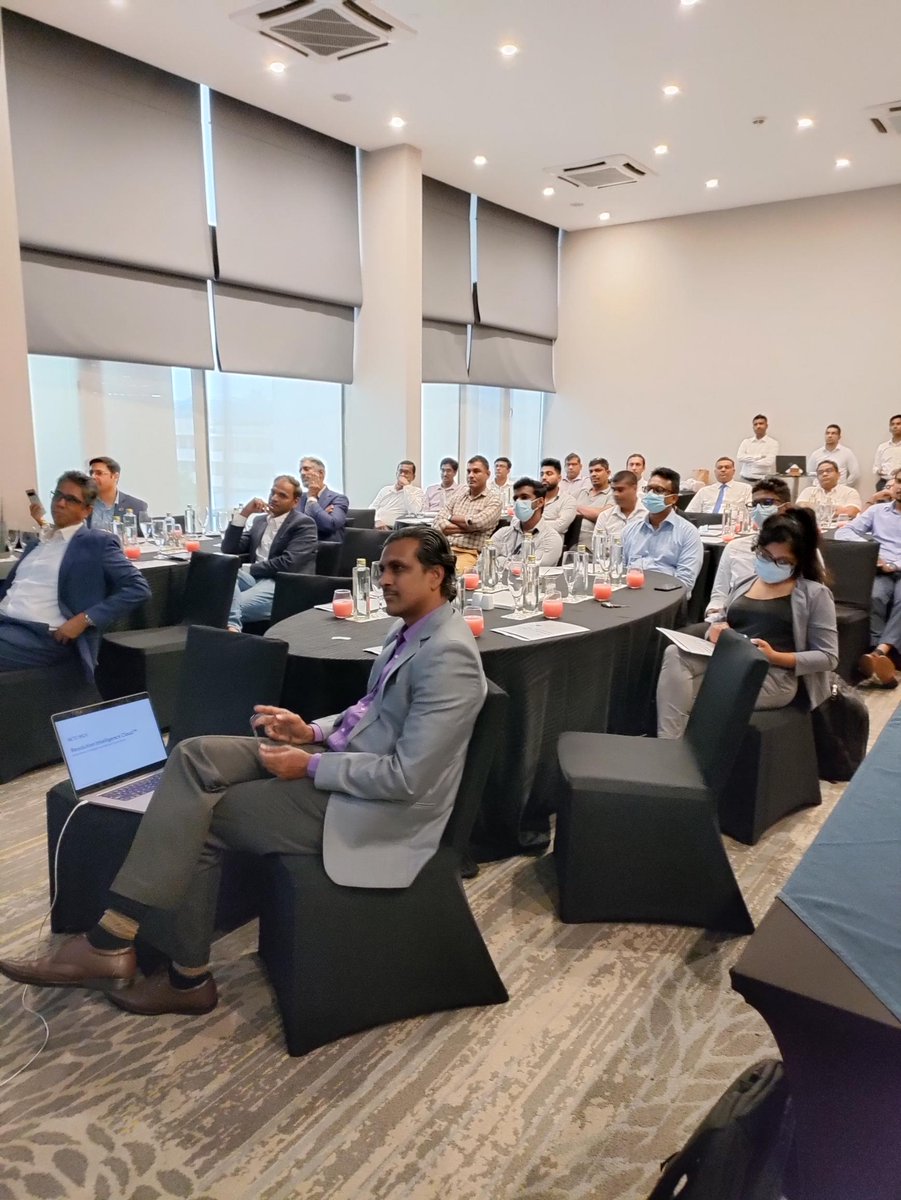 Netenrich's tweet image. Data is the next transformation. The #SOC has to be driven by data. This can be achieved by a platform like #ResolutionIntelligence Cloud and through the expertise of @ScybersOfficial, which was on full display at Scybers&apos; security leaders event in Sri Lanka.