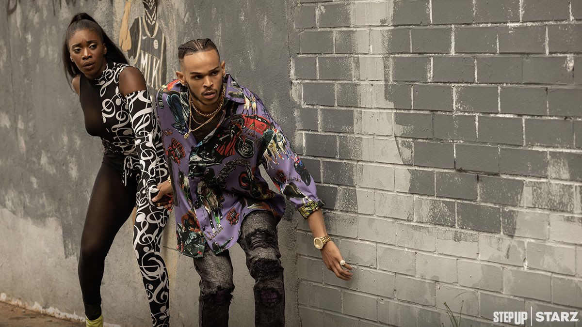 RebbiRosie's tweet image. Bonnie &amp;amp; Clyde 🌹 Episode 9 was 🤯😬🫠🥳💃🏾😲😈🏃🏾‍♀️I’m so anxious for this finale!!! 😩 What you guys think?? @stepupseries on @starz NOW! 

#stepupstarz #stepuphighwater #stepup #angel #angelandmarquise