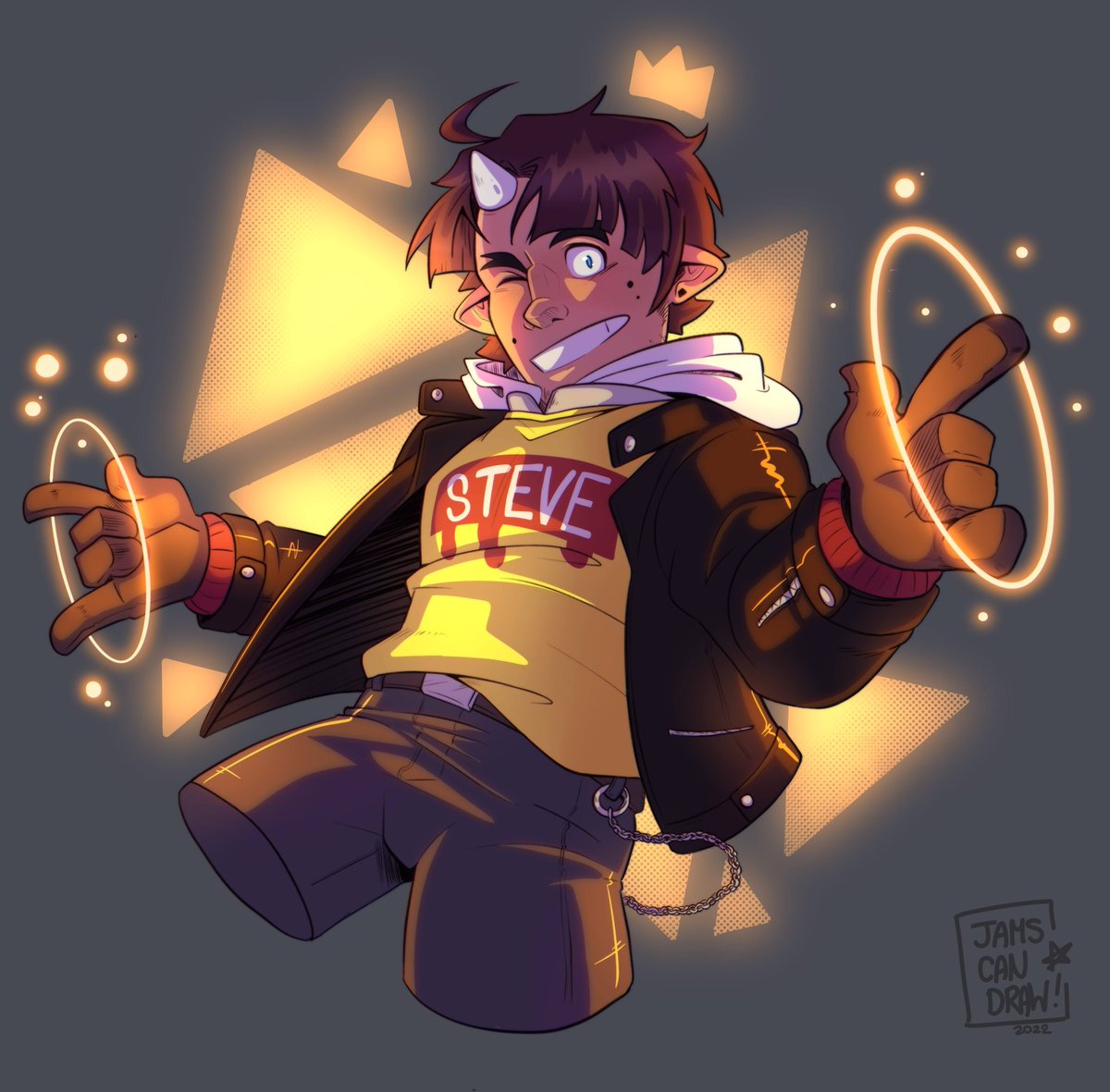 jamscandraw's tweet photo. can you tell who my fave TOH character is
#TheOwlHouse #tohsteve https://t.co/9WHF6AUTVR
