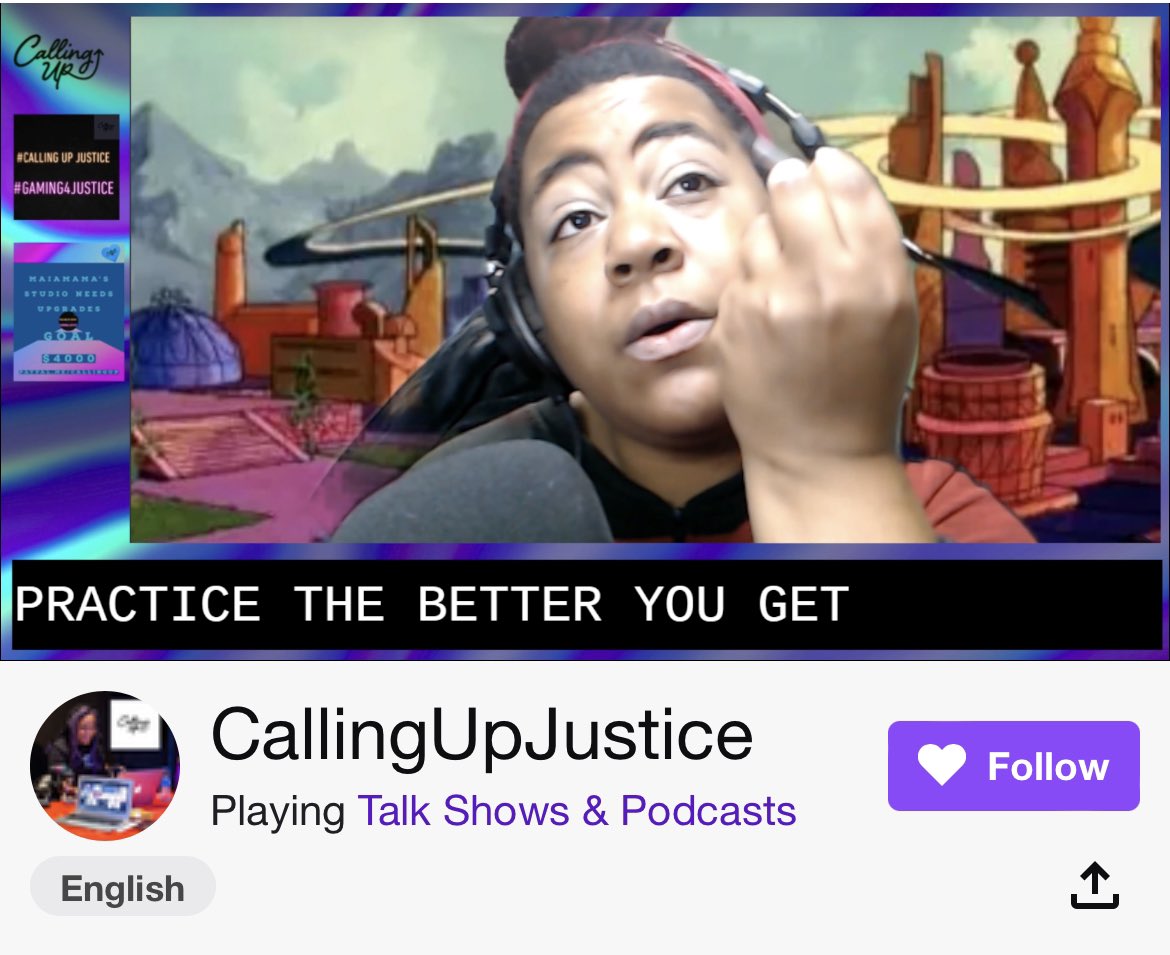 Makeup Monday with @maiamama79 twitch.tv/callingupjusti…