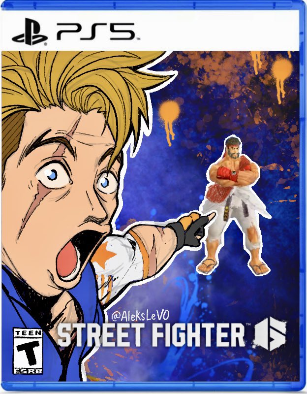 Voice Actor of Luke in SF6 here. I’ve read your comments.. I drew my own cover art concept