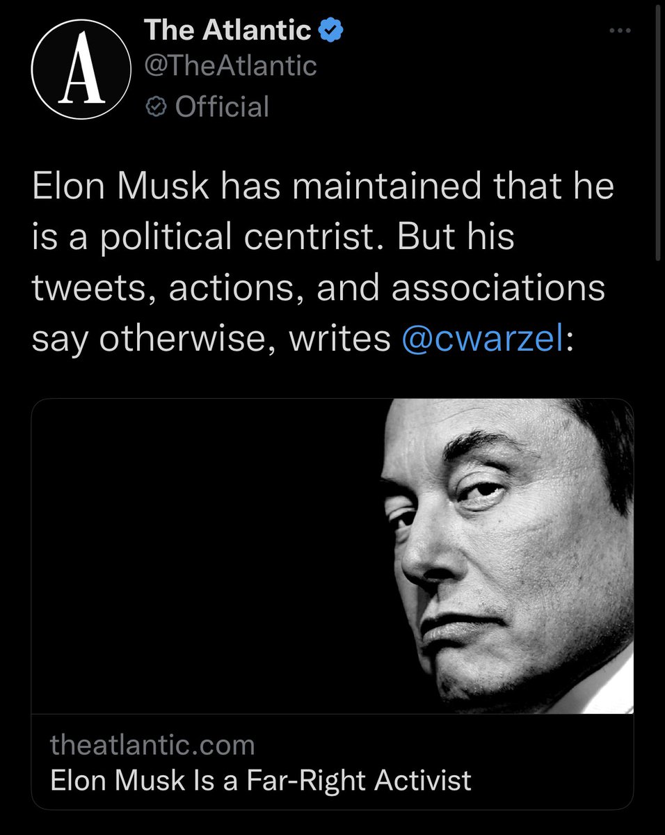 ianmiles's tweet image. Elon Musk is a moderate, politically. But his refusal to adhere to the far left narrative puts him on the “far right,” according to the MSM. Anyone to the right of Stalin is far right.