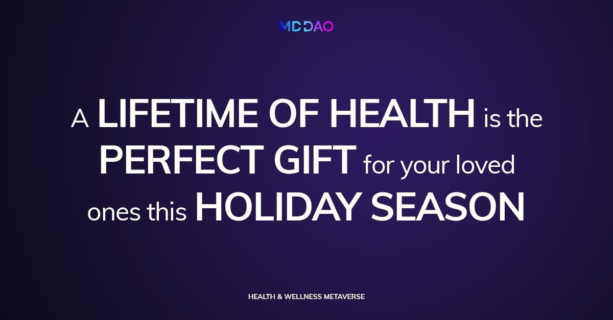 By gifting an #MDDAO membership, you are not only promoting a loved one’s individual #health and #wellness and a lifetime of healthy living, but also giving them a unique opportunity to help reimagine and shape the future of #healthcare.

Learn More 🌐 mddao.com