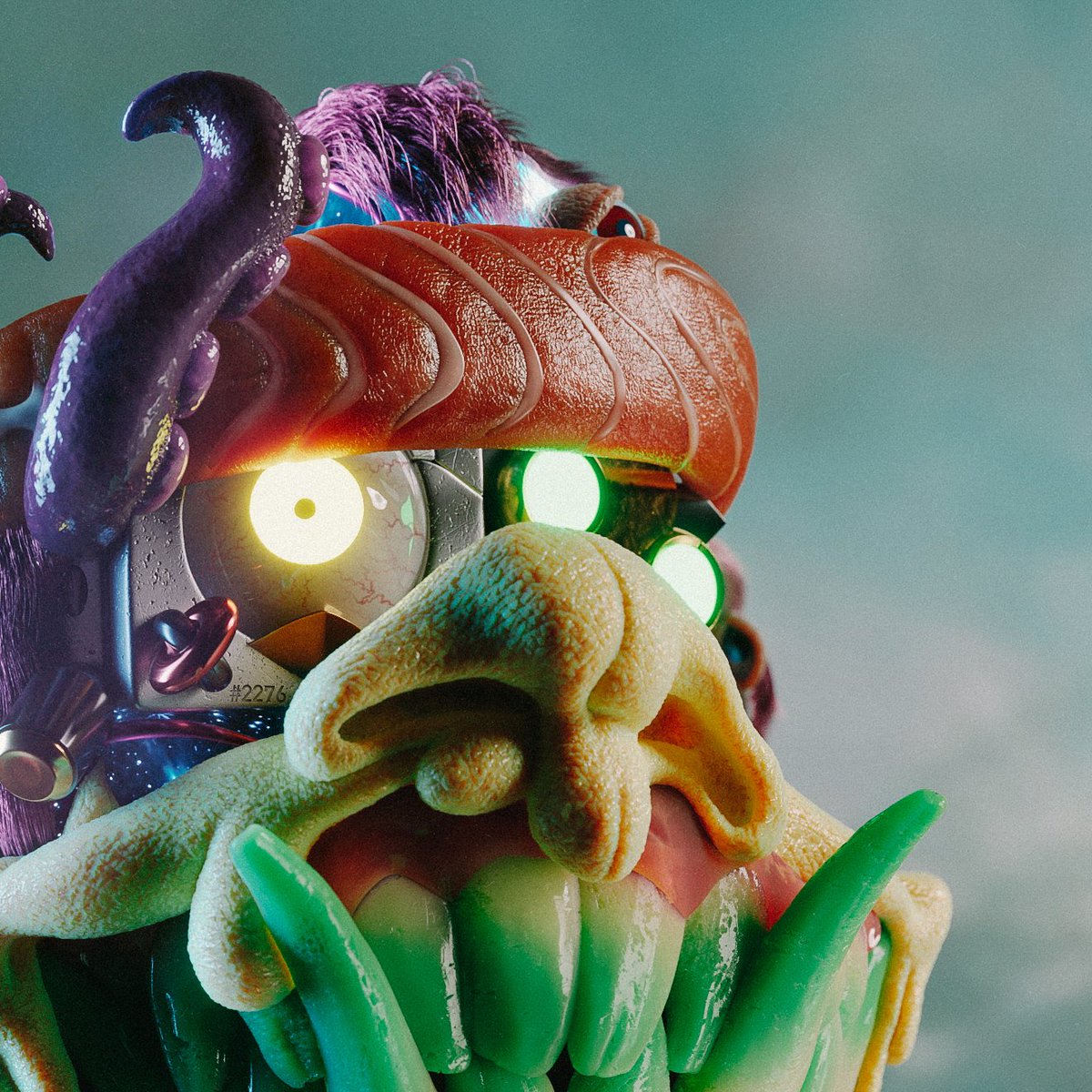 A Mega Awesome Mutant Monday to everyone! <a href="/BoredApeYC/">Bored Ape Yacht Club 🍌</a> #BAYC #MAYC

Thanks a million to <a href="/jenevaNFT/">jeneva</a> &amp; <a href="/Chigidin/">DENBCN 🇺🇦🤍</a> for the amazing work on MAYC#2276 🤯

So stoked with how it turned out! What a masterpiece!

🧪🦧🍄🤖🦜🧬🧿