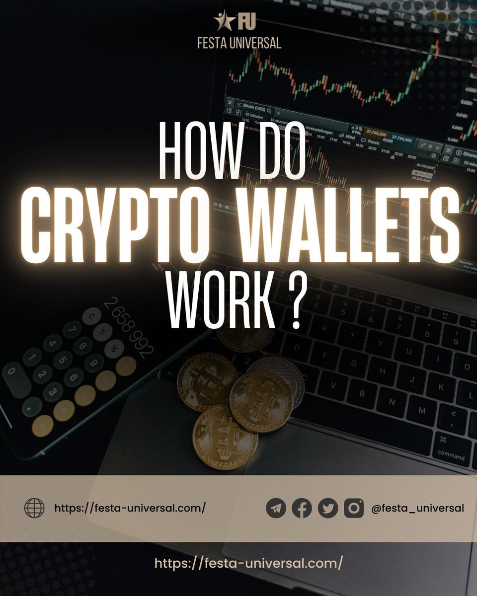 festa_universal's tweet photo. 🌟HOW DO CRYPTO WALLETS WORK ?🌟

There are :
🌐#HotWallet (online wallets)
📱Desktop / Mobile wallets (connected wallets) 
🔒#Coldwallet (disconnected wallets)

Which one did you choose to store your #cryptocurrencies? 

#Festa #Move2earn #Coldwallet 
#NFT #NFTCommunity #earning https://t.co/Gp5CQyXSbM