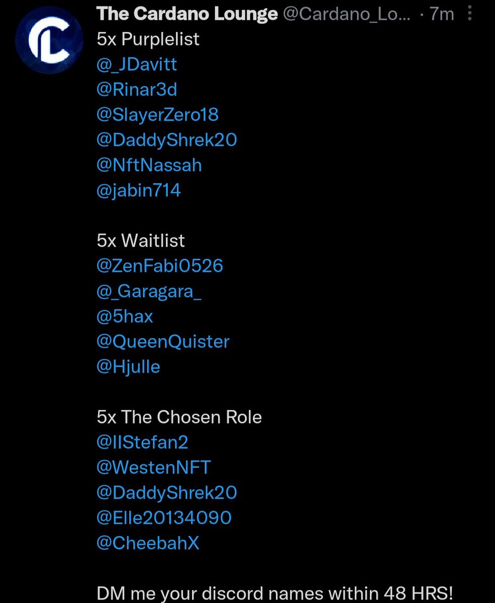 SATOXXXI's tweet photo. @Cardano_Lounge 
Damn no longer fair here in the Cnft space 
Why you ask people to retweet and join the space if you will choose your friends as winners ?
We need twitter picker to be fair
We want the community to have a say in this matter  
@StagAlliance @PurpleWorld_NFT 🤐 https://t.co/WDNyA8kN9M