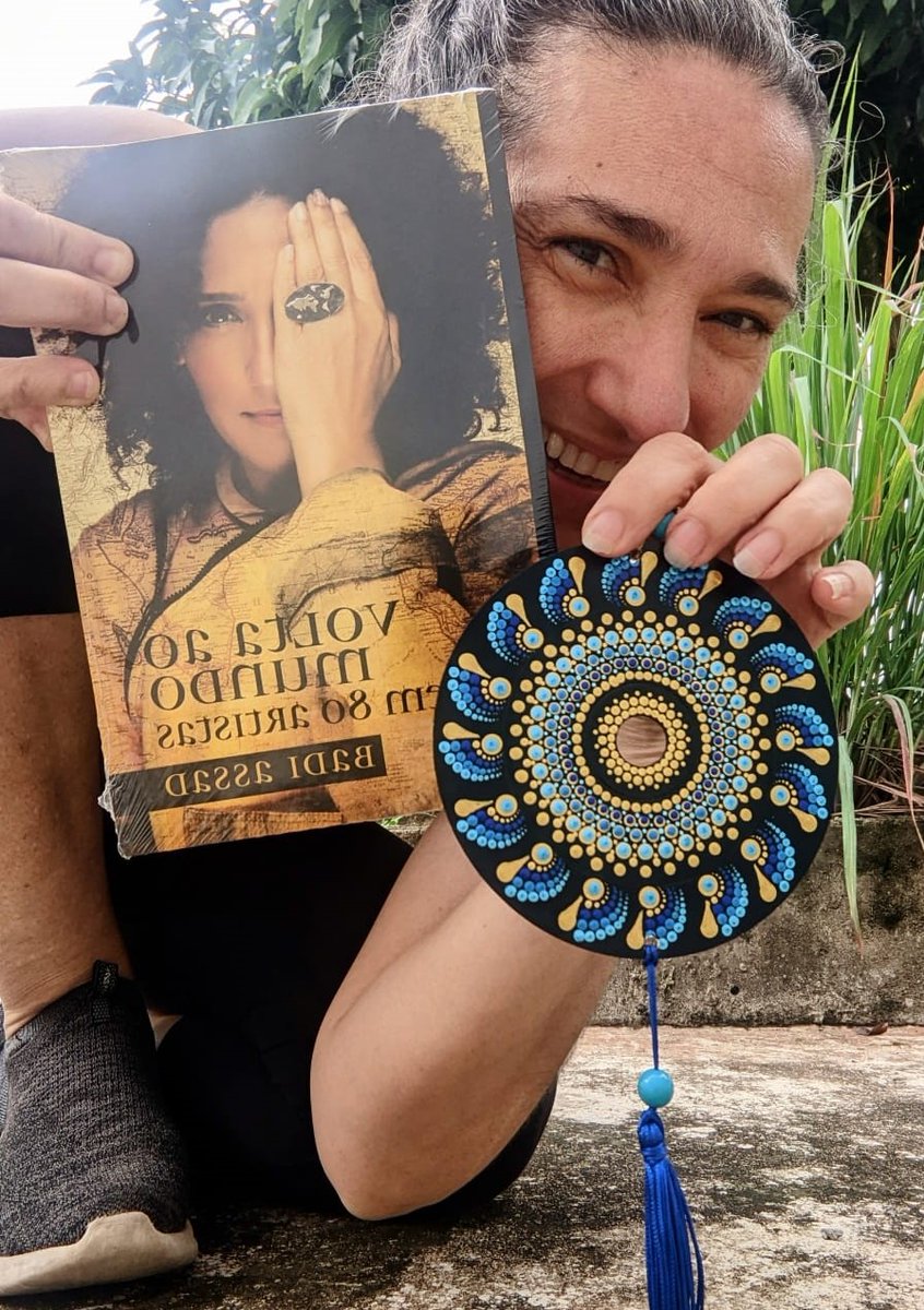 Tá rolando SORTEIO no meu Instagram! Desta linda mandala criada pela minha sobrinha Carolina Assad, que vai com acesso a meu disco Ilha (por QRCode), + meu livro Volta ao Mundo em 80 Artistas! 📔🎼Sorteio nesta SEXTA (16/12). Corre lá e🍀boa sorte
instagram.com/badiassad