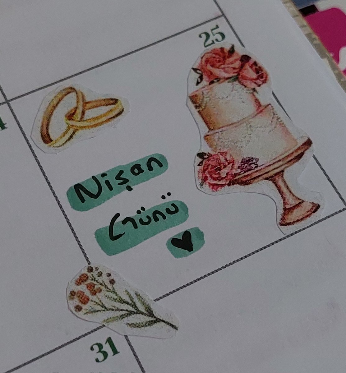 O sırada benim 13 gün sonrayı iple çekiş şeklim;