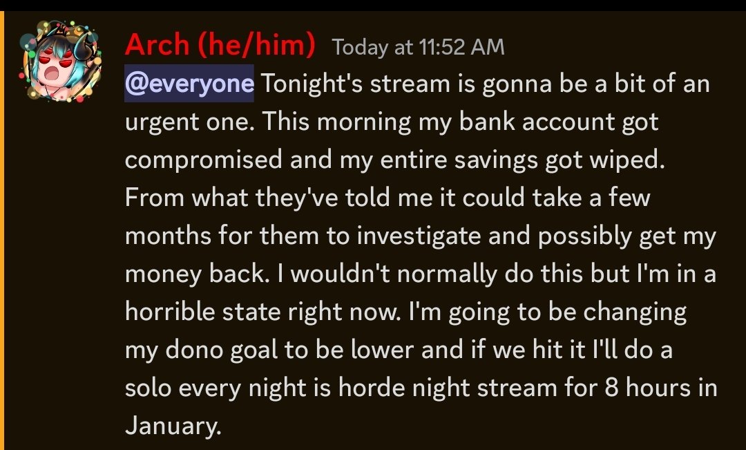 Arch_DnD's tweet image. Hey all, I made the announcement in my Discord server but figured I should post it here too.