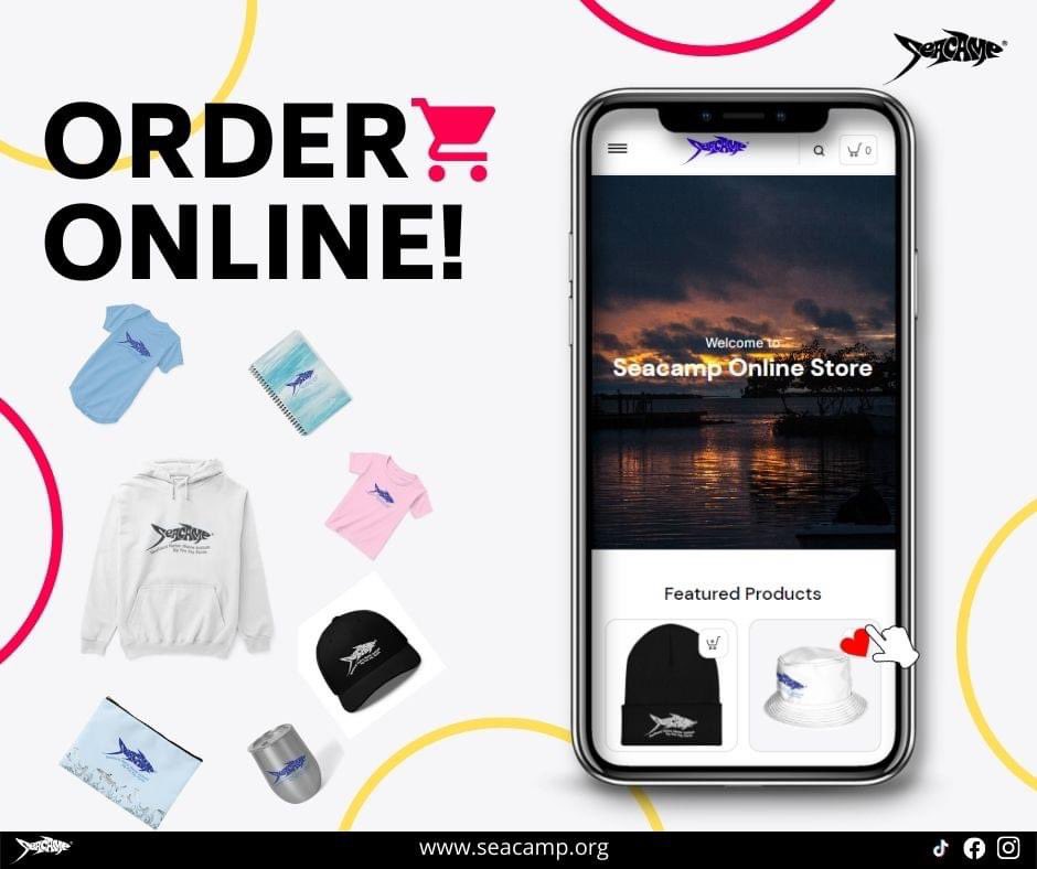 🎅Just in time for the holidays - a new on-line shopping option for your Seacamp swag! 👕🧢Items can be purchased at the Spring website and will be shipped directly to you. 🌐Check it out at: store.seacamp.org