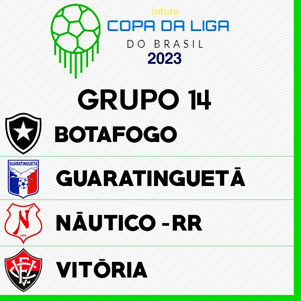 InfuteBR2017's tweet photo. @muricilore Não se preocupe, Lore Murici. Além do seu time, Murici, seu outro time, o Vitóriazão, vai disputar a Copa da Liga. Está no Grupo 14 com Botafogo, Guaratinguetá e Náutico de Roraima.

#InfuteBrasil https://t.co/h0OzvE8GnR