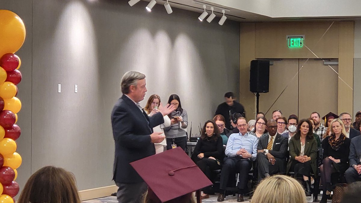 asuonline's tweet photo. We were so excited to celebrate with our @starbucksprtnrs who are graduating today! You did it and we're so proud! #ASUgrad #ToBeInCollege
@michaelcrow @HowardSchultz @Starbucks https://t.co/GTJ3xYjbJk