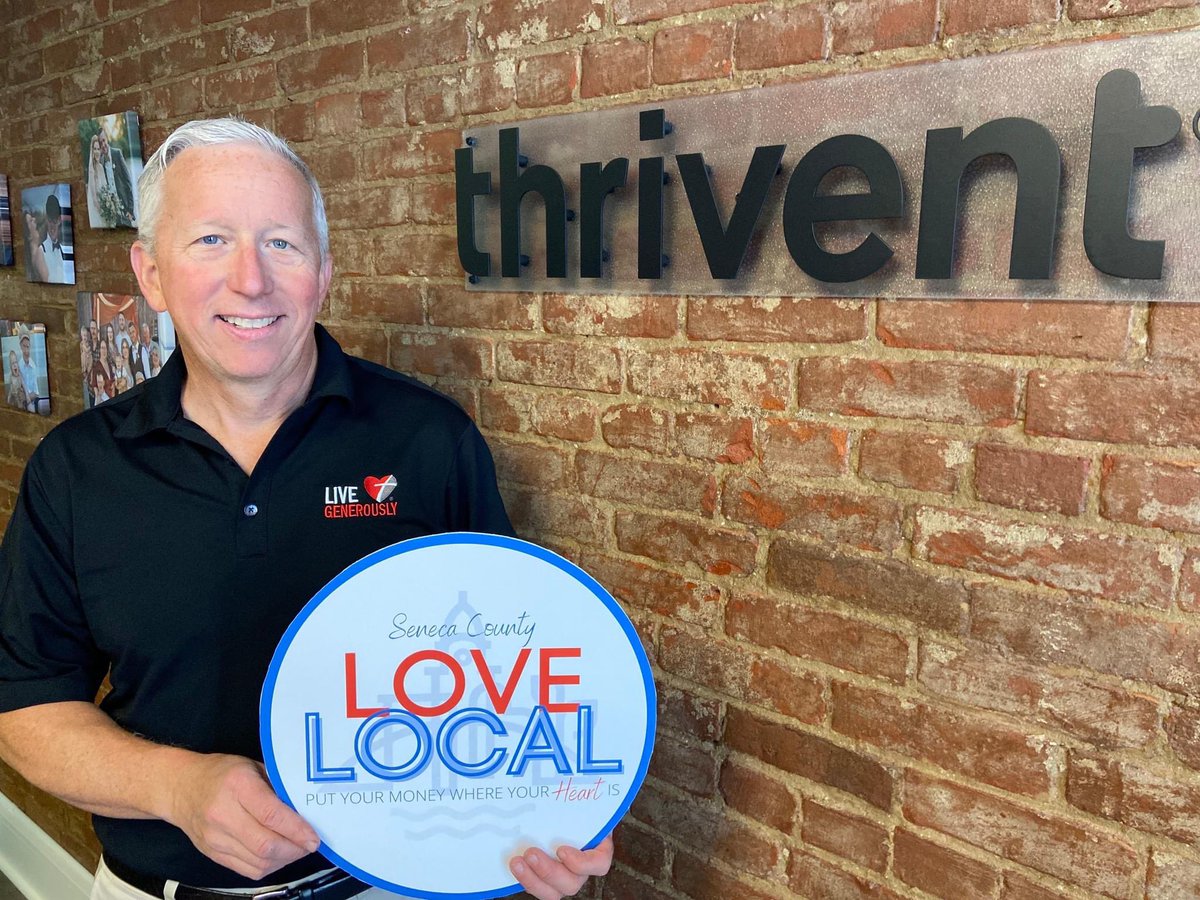 SenecaChamberOH's tweet photo. Love Local, Love Chris Lewis - Thrivent!

You can find the local Thrivent office is located at 120 1/2 South Washington Street, Suite 212. Call 419-618-6403 or stop by the office to learn more or set up an appointment!

#lovelocal #senecacounty #supportsenecacounty https://t.co/RbOB0uemES