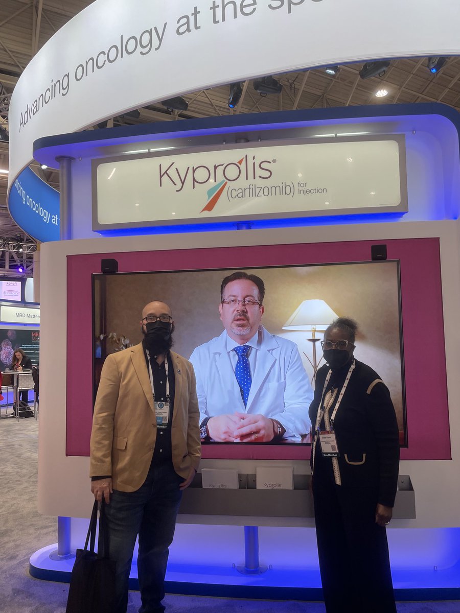 IMFnurseMyeloma's tweet photo. #SGL@ASH appreciate support from @AmgenOncology @TakedaOncology & @Karyopharm that allows us to be present for this great program #ASH22 @IMFMyeloma #IMFASH22 #mmsm https://t.co/hFchvGjYF4