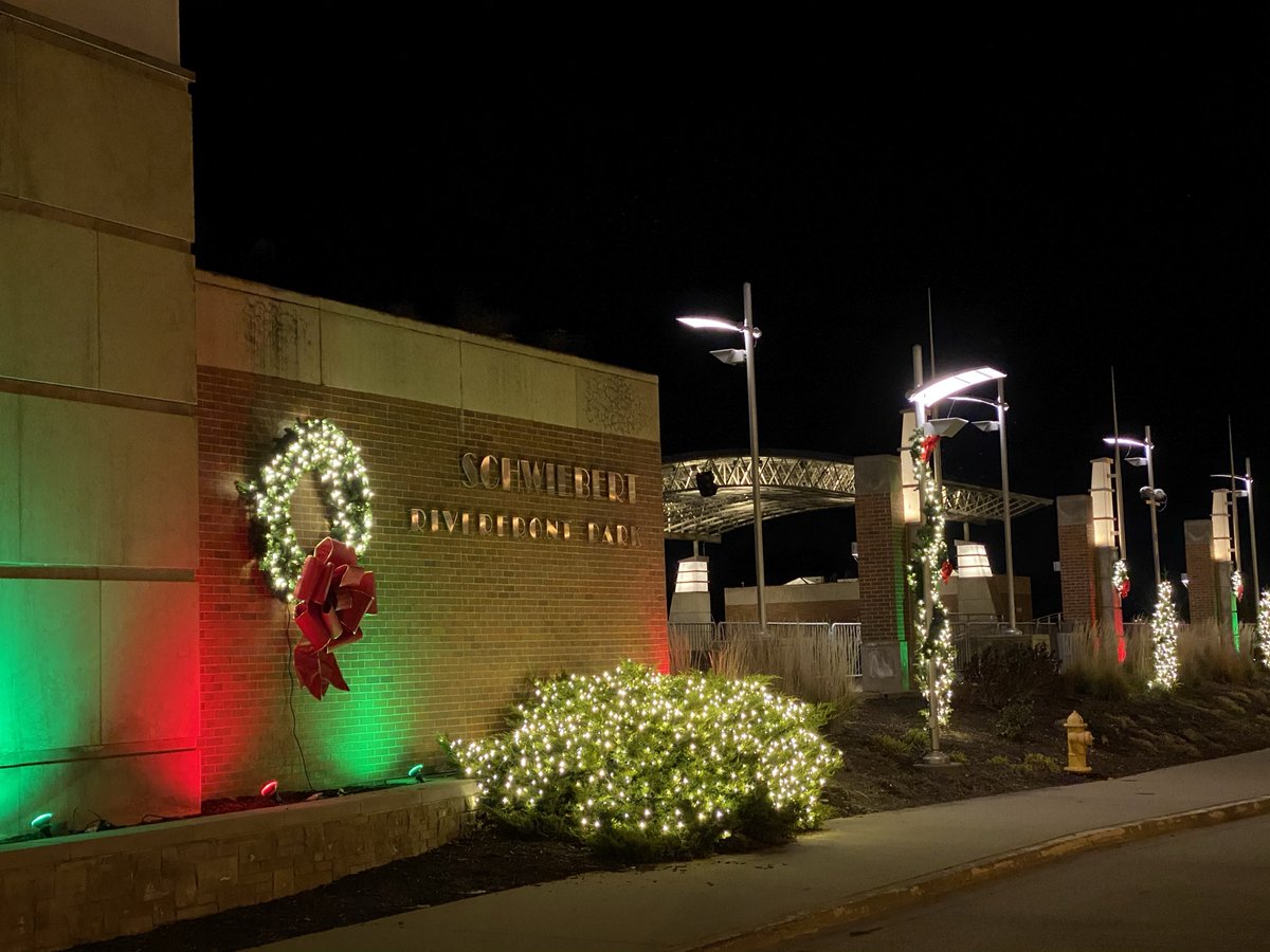 Schwiebert Park is looking festive!