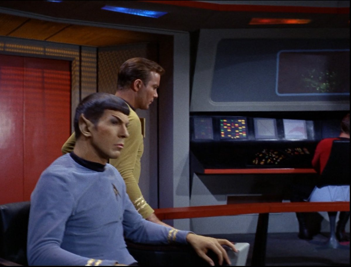antipodal's tweet photo. #StarTrek #DailySpock #STTOS #LeonardNimoy as #Spock
Screen caps from s1's 'Balance of Terror.'
Synopsis: The Enterprise must decide on its response when a Romulan ship makes a destructively hostile armed probe of Federation territory. https://t.co/LphLU1I33d
