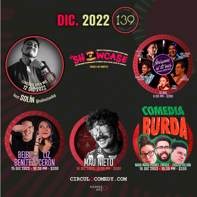 ciento39's tweet image. circulocomedy.com