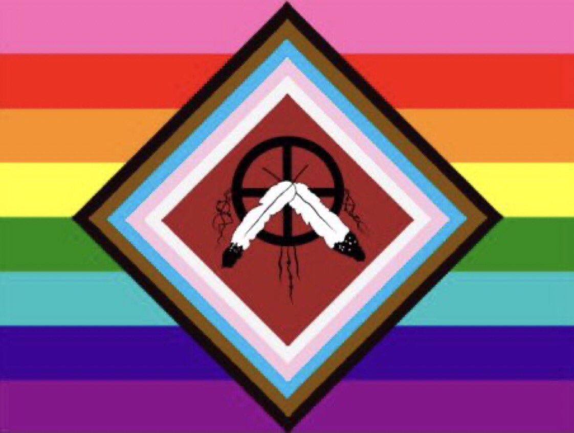 Two-Spirit (trans) people predate MAGA and Christianity and Elon Musk in North America by thousands of years — THEY held an important status within Indigenous communities — and the Lakota considered THEM sacred beings. 🏳️‍🌈🏳️‍⚧️